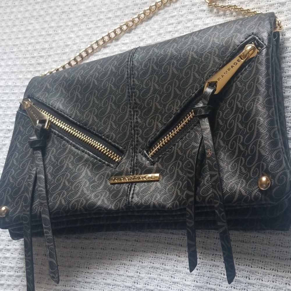 🛍 "Chic & Classic: Rampage Monogram Crossbody Purse" - Picture 3 of 8